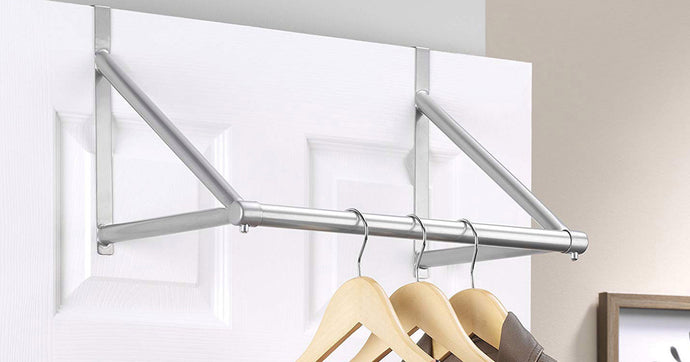 Over the Door Metal Closet Rod Only $8.41 on Amazon | Great Reviews