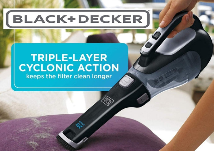 A Black + Decker Hand Vacuum Can Make Your Life Easier