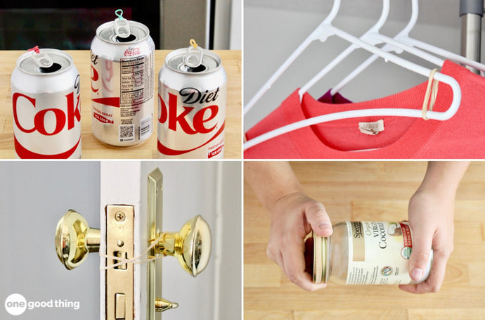 10 Ways An Ordinary Rubber Band Can Make Your Life Easier