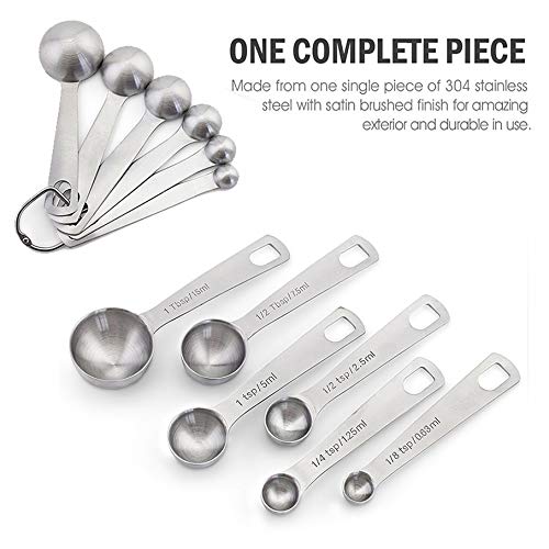 Coolest 18 Metal Measuring Spoon Sets