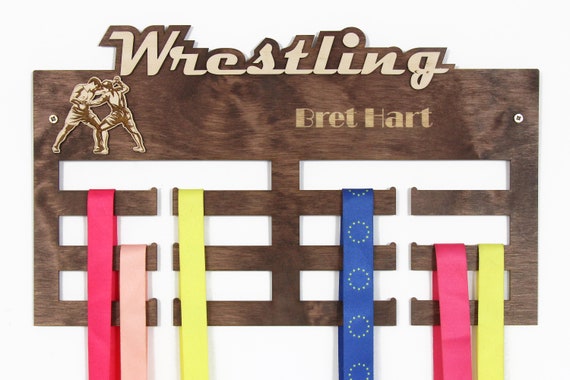 Wrestling Personalized medal hanger Medal hanger Medal rack Wrestling gifts by PromiDesign