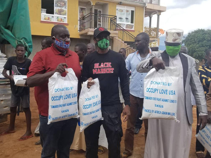 Mbale:Nakaloke town council Muslim community receives relief food items
