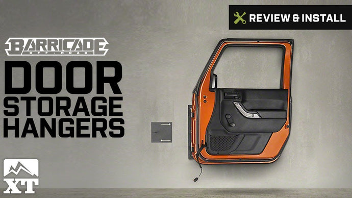 Jeep Wrangler Barricade Door Storage Hangers (2007-2017 JK) Review & Install by ExtremeTerrain.com (3 years ago)