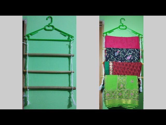 Hello Friends, Here a awesome idea for save space in your closet ( almirah)