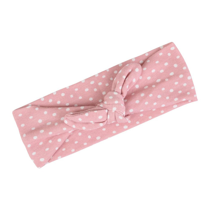Rose Dot Organic Headband
