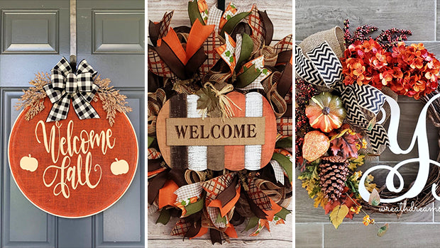 Oh no, another collection of handmade fall wreath designs? Hey, we all love fall and seriously, the color palette that fall brings to the table is just so irresistible
