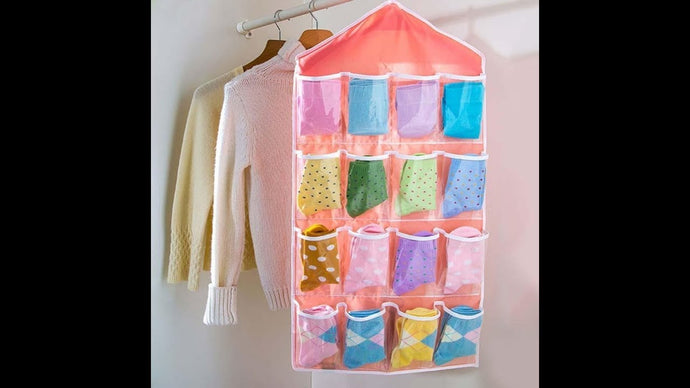 In this video you can learn how to make pocket door hanging door hanging organizer in simple and easy method.