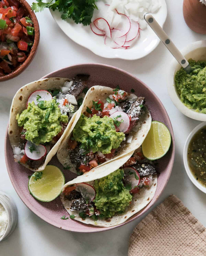 This carne asada tacos recipe is made with grass-fed beef from New Zealand