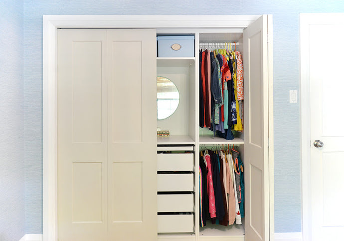 Kids Closet Organization Using IKEA PAX