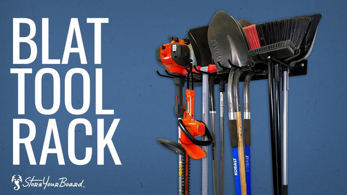 BLAT Tool Storage Rack | Wall Mount | Garage Organizer by StoreYourBoard.com (6 months ago)