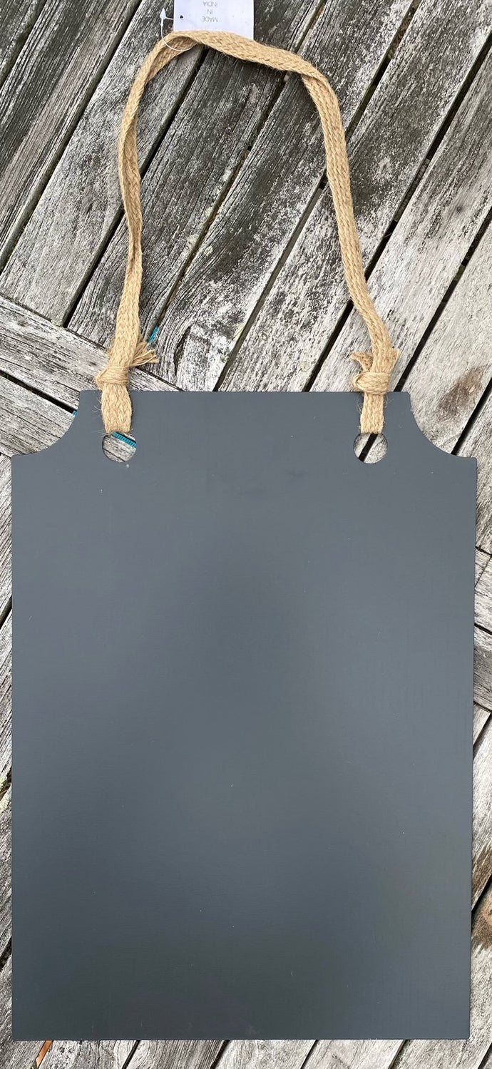 Metal Two Sided Chalkboard - 18-in