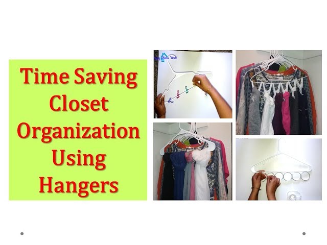 How to organize closet in few minutes? - Time saving Closet organization (Hanger hacks ) Struggling to find clothes in the morning? how to organize daily wear ...