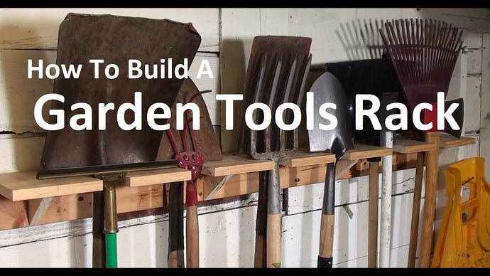 Garden Tools Rack - How To Build An OldSchool Organizer by Repairs101 (6 years ago)