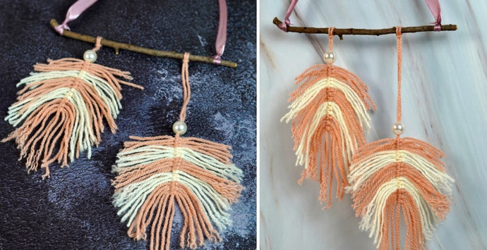 Simple DIY projects like this one are a really nice way to pass the time and to get something beautiful out of it at the same time