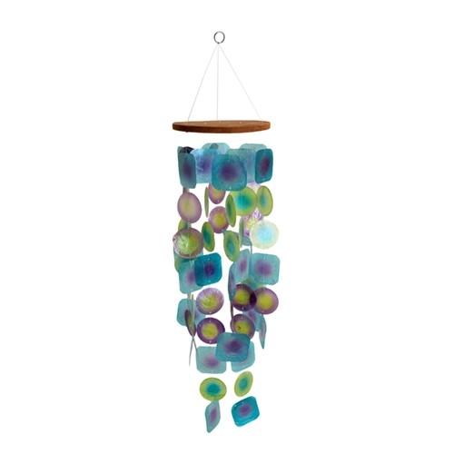 Ocean Cove Capiz Shell Wind Chime - 19-in