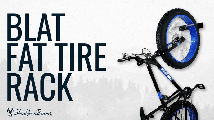 BLAT Fat Tire Bike Wall Rack | StoreYourBoard by StoreYourBoard.com (1 year ago)