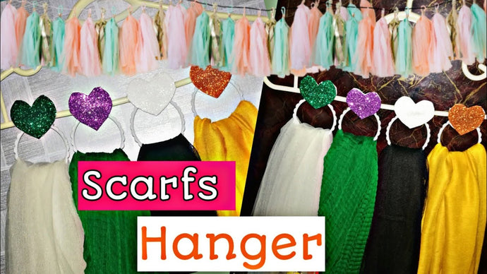 DIY Hanger Wardrobe Organizer! - Do it Yourself (2019) Material Required ⤵️⤵️ 1- ( Tape 2- ( Hanger 3- (Bungles Related Queries : ⤵️ 1) hanger shawls 2) ...
