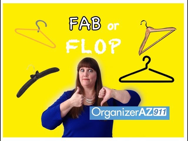 Do your clothes slide off your hangers? This video can stop that from happening