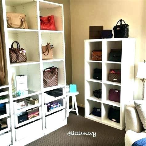 purse closet wood purse closet organization ideas.