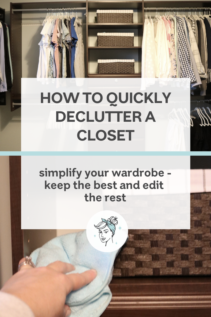 How to Quickly Declutter a Closet
