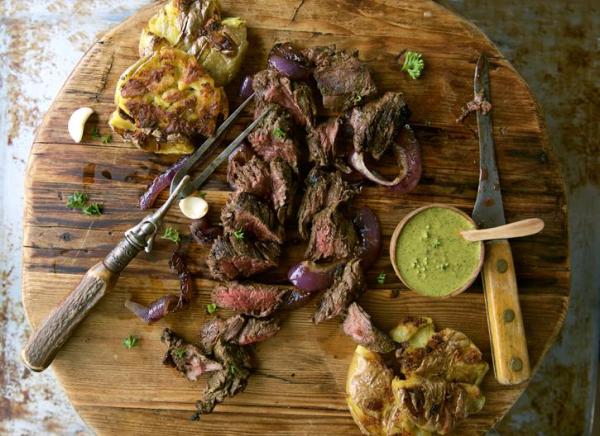 Wild Idea Buffalo Recipe of the Week – BISON STEAKS WITH CHIMICHURRI SAUCE