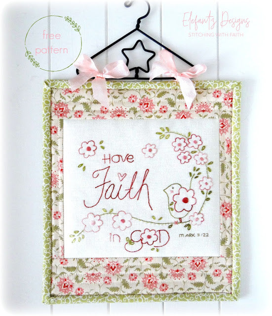 Question: What can I do with this stitchery and another free pattern...