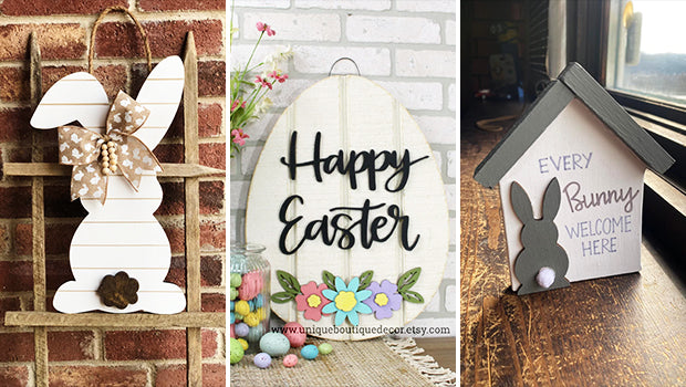 17 Whimsical Easter Sign Designs to Welcome the Season