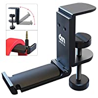 6amLifestyle Foldable Headphone Stand Hanger Under Desk Clamp only $6.40
