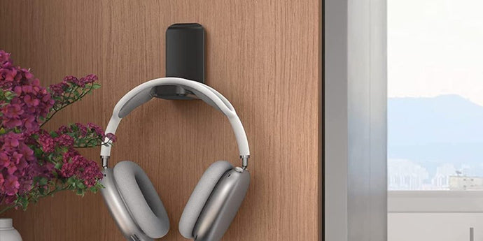 Organize your headphones with this Lamicall adhesive hanger hook for just $8.50 today