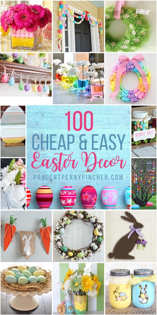 100 Cheap and Easy DIY Easter Decorations