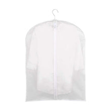 Results monojoy garment bags for storage moth proof hanging clear clothes organizer with zipper dust covers closet translucent wardrobe suit coat peva thicken 5 pack 3medium 2small