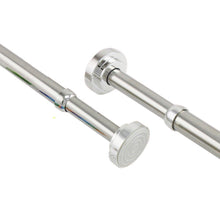 szdealhola Stainless Steel Extendable Tension Closet Rod Extender Hanging Pole Retractable