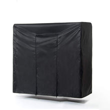 Cheap garment rack cover 59 large rolling rack cover only heavy duty z rack cover with 2 full strong zipper black wardrobe clothing rack cover clothes storage cover for dance costumes dress suits