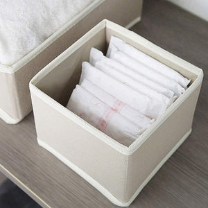 Featured diommell 6 pack foldable cloth storage box closet dresser drawer organizer fabric baskets bins containers divider with drawers for clothes underwear bras socks lingerie clothing