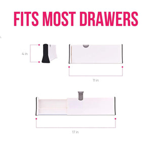 Selection 8 drawer organizer and dividers organize silverware and utensils in home kitchen divider for clothes in bedroom dresser designed to not snag underwear and bra fabrics bathroom storage organizers