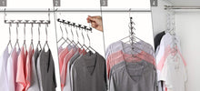 Save magicool 20 pack metal wonder magic cascading hanger space saving hangers closet organizers suit for shirt pant clothes hangers space saving
