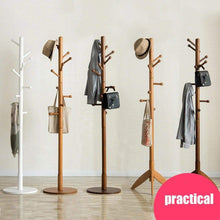Storage sweet honey cloth hanger rack stand tree hat hanger holder free standing solid wood coat rack floor hanger for bedroom living room hall 10 hooks r 47x175cm19x69inch
