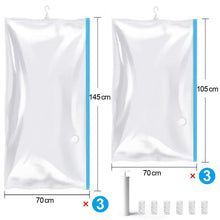 Cheap mrs bag hanging vacuum storage bags 6 pack 3jumbo57x27 6 3short41 3x27 6 space saver bag dress cover with hook for coats jackets clothes closet storage hand pump included