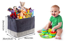 Try iflower storage bin basket decorative laundry basket storage cube bin organizer with handle for nursery playroom closet clothes baby toy jean 3pcs