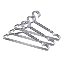 ECROCY 30 Pack Heavy Duty Stainless Steel Hangers - 3.2mm Diameter (45cm)