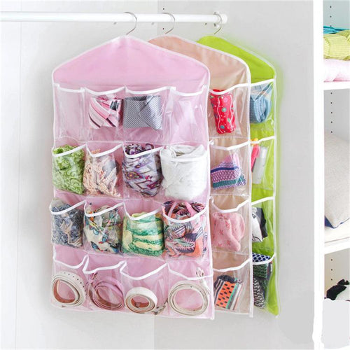 Hanger Storage Organizer (16 Pockets )