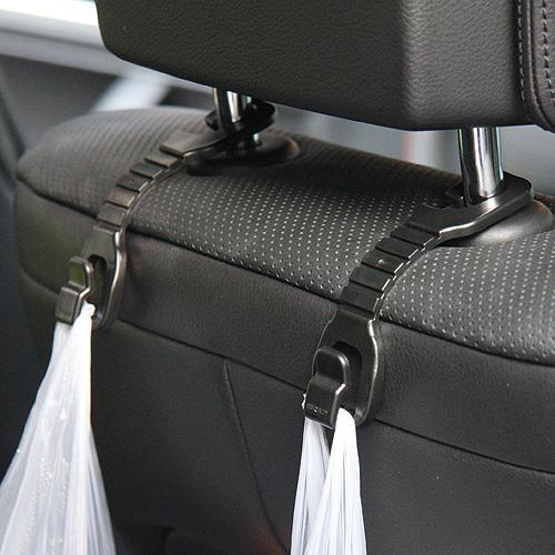 2Pcs Plastic Auto Car Truck Shopping Bag Holder Seat Hook Hanger Organizer Seat Hook